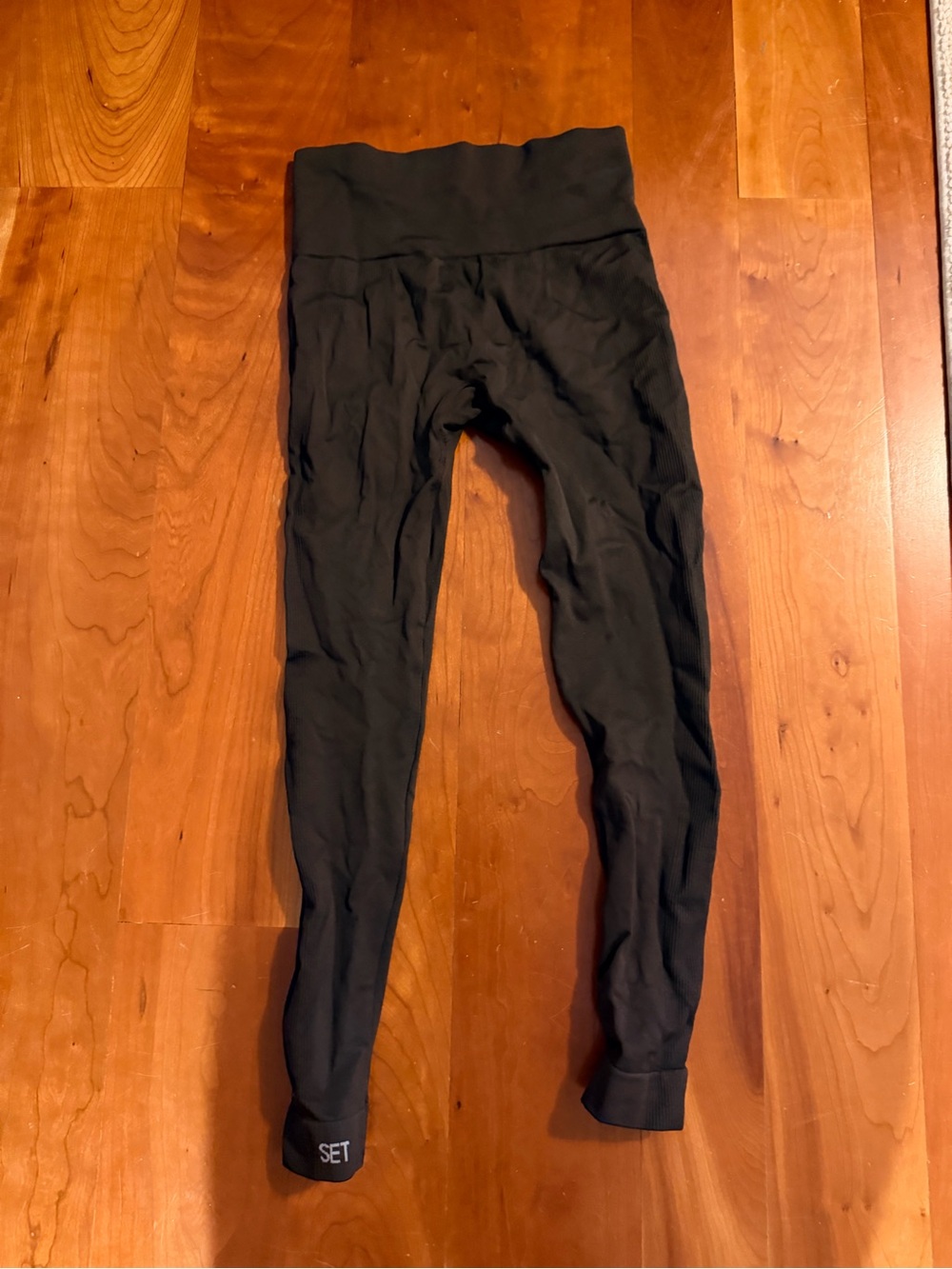 SET Active Black High-Waist Leggings